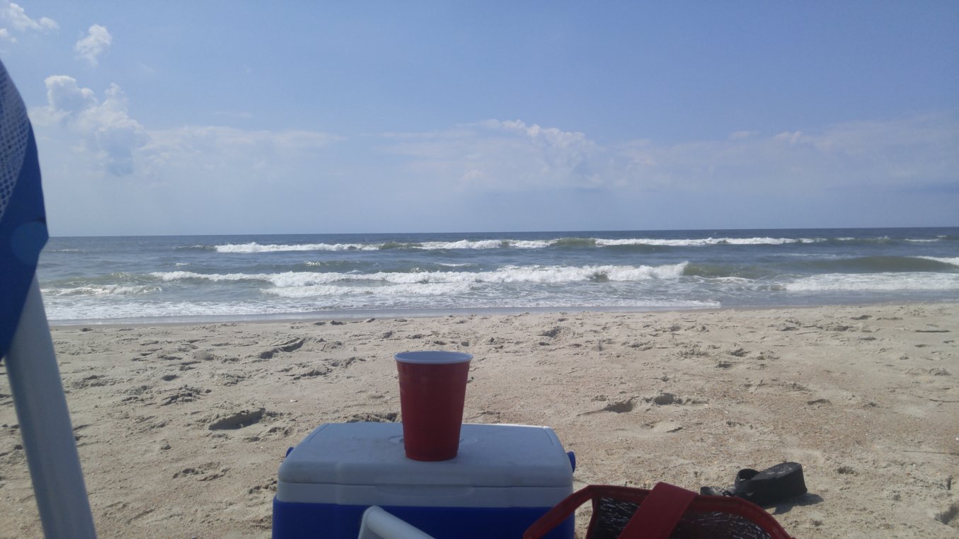 My beach view.