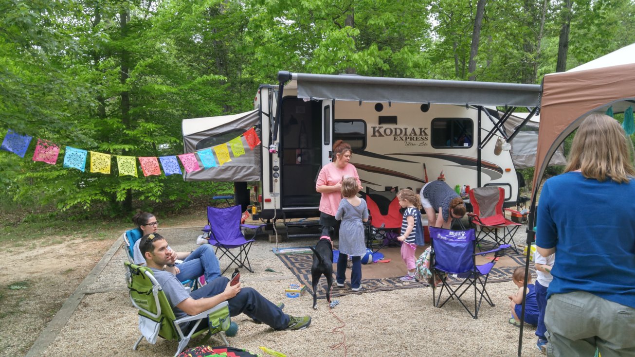 Camping with the Stones!